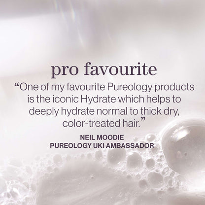 Pureology Hydrate Moisturising Conditioner For Medium to Thick Dry Colour-Treated Hair 266ml - Additional 5