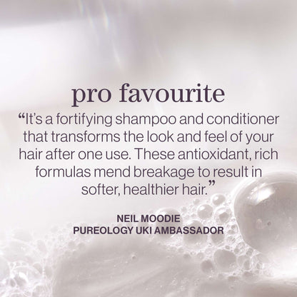Pureology Strength Cure Strengthening Shampoo, For Damaged Colour-Treated Hair 266ml - Additional 5