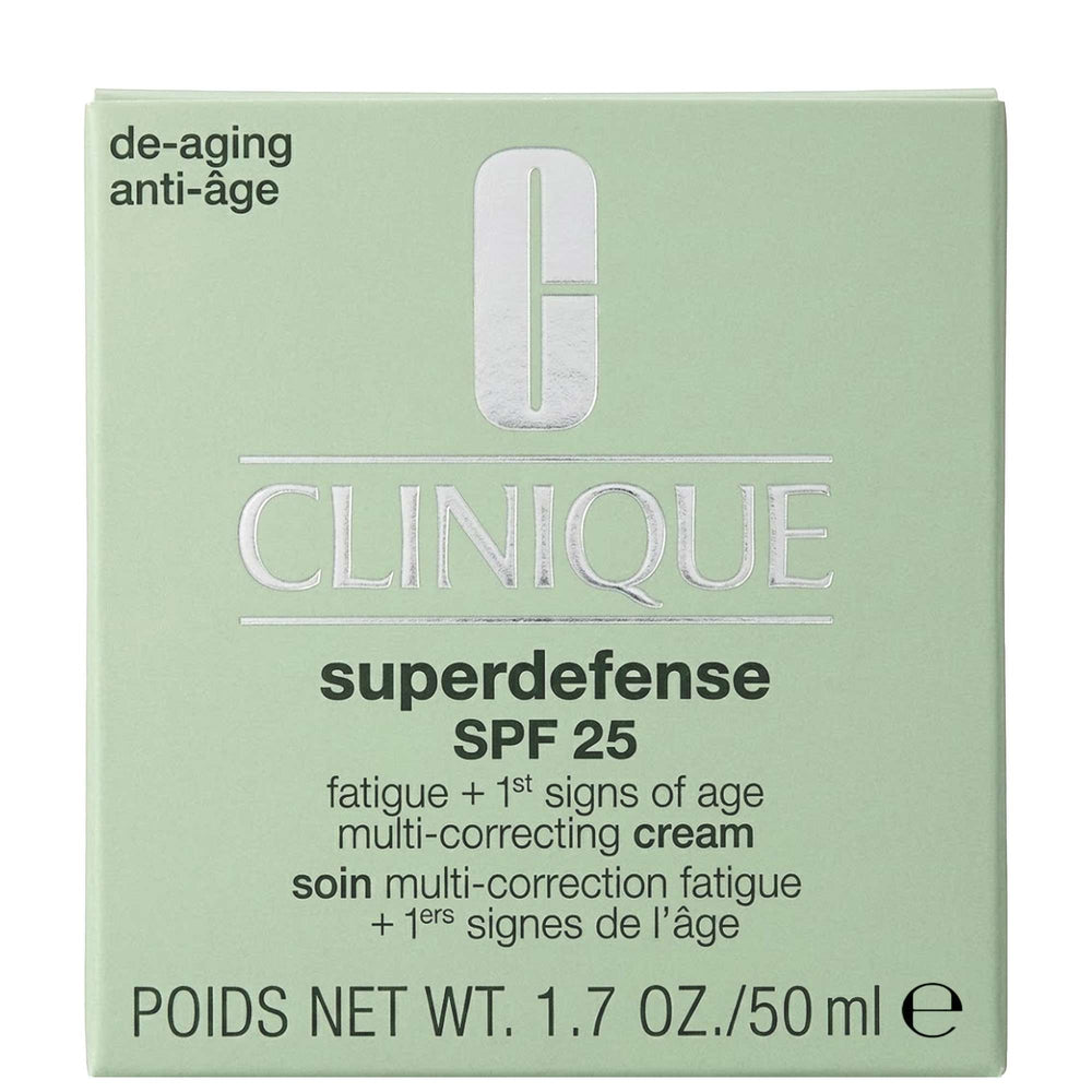Clinique Superdefense Fatigue + 1st Signs of Age Multi-Correcting Cream for Very Dry to Dry Combination Skin SPF25 50ml - Additional 1