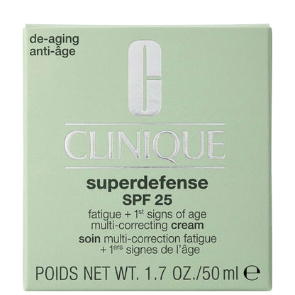 Clinique Superdefense Fatigue + 1st Signs of Age Multi-Correcting Cream for Very Dry to Dry Combination Skin SPF25 50ml - Additional 1