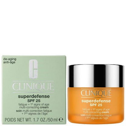 Clinique Superdefense Fatigue + 1st Signs of Age Multi-Correcting Cream for Very Dry to Dry Combination Skin SPF25 50ml - Additional 2