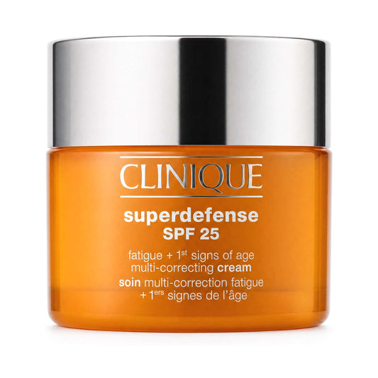 Clinique Superdefense Fatigue + 1st Signs of Age Multi-Correcting Cream for Very Dry to Dry Combination Skin SPF25 50ml