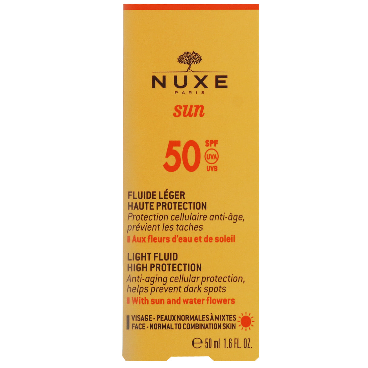 Nuxe Sun Light Fluid High Protection SPF50 50ml - Additional 1
