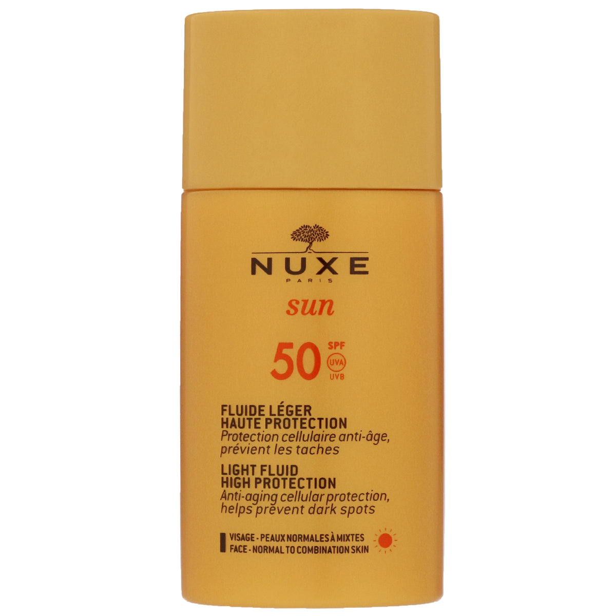 Nuxe Sun Light Fluid High Protection SPF50 50ml