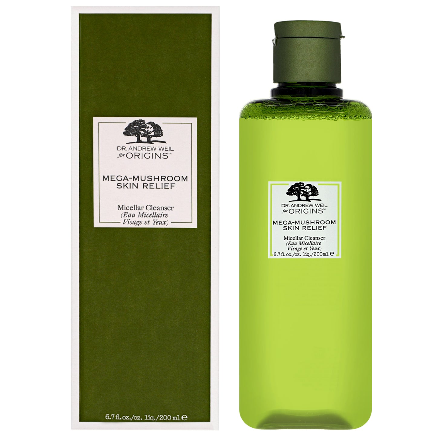 Origins Dr. Andrew Weil Mega-Mushroom Skin Relief Micellar Cleanser 200ml - Additional 2