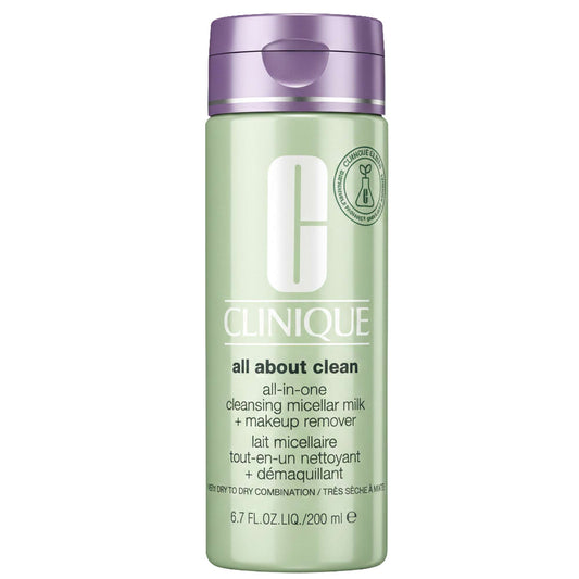 Clinique  All About Clean All-In-One Cleansing Micellar Milk + Makeup Remover Very Dry to Dry Combination 200ml