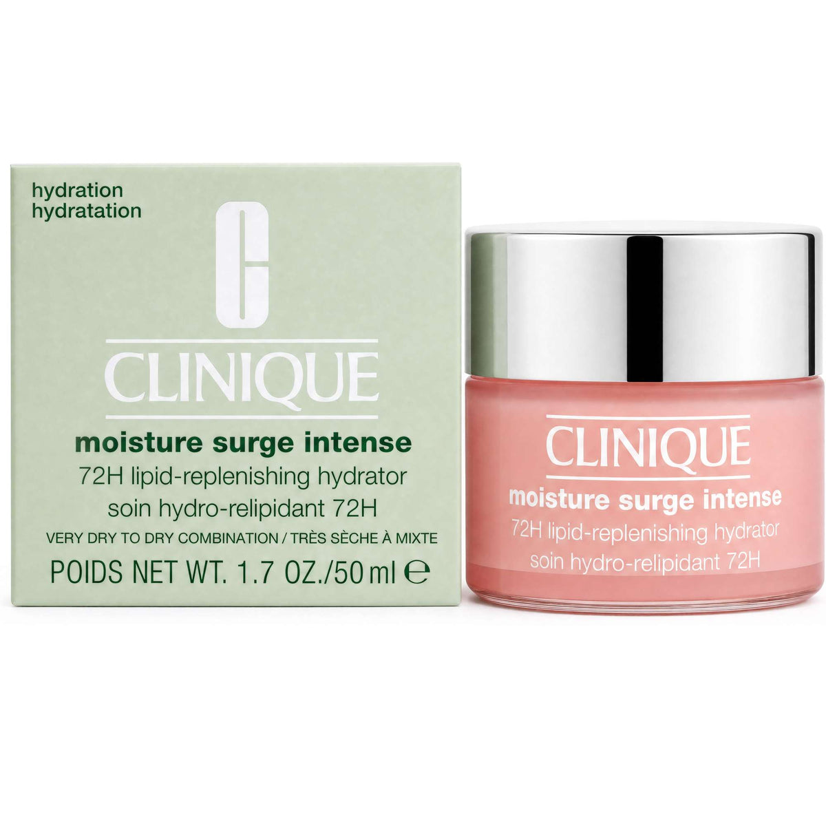 Clinique  Moisture Surge Intense 72H Lipid-Replenishing Hydrator for Very Dry / Dry Combination Skin 50ml - Additional 1