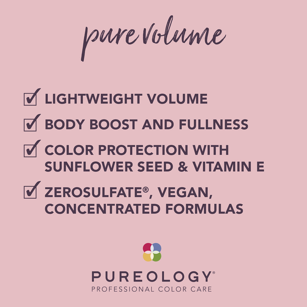 Pureology  Duo: Pure Volume Shampoo 266ml & Conditioner 266ml - Additional 1