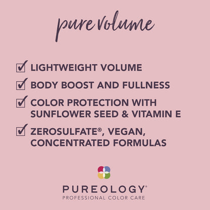Pureology  Duo: Pure Volume Shampoo 266ml & Conditioner 266ml - Additional 1