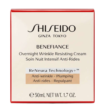 Shiseido  Benefiance: Overnight Wrinkle Resisting Cream 50ml / 1.7 oz. - Additional 1