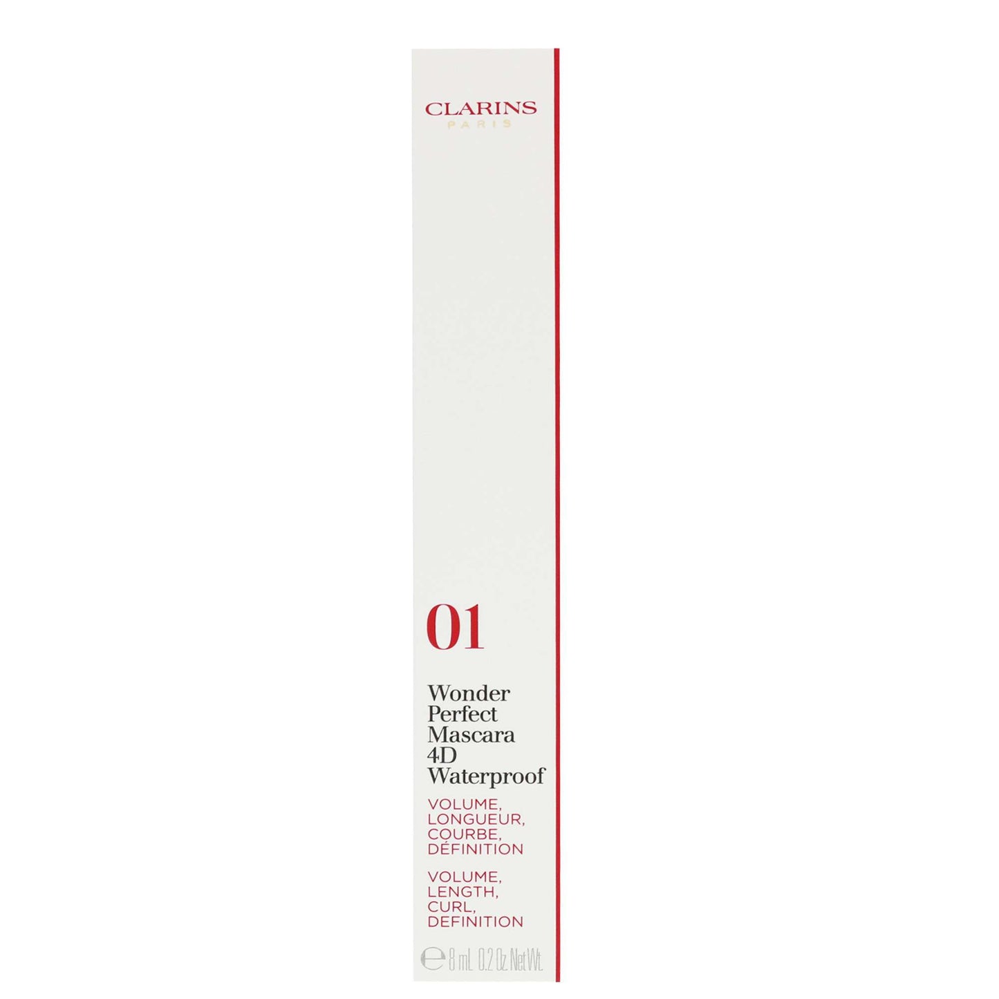 Clarins Wonder Perfect Mascara 4D Waterproof 01 Perfect Black 8ml - Additional 1