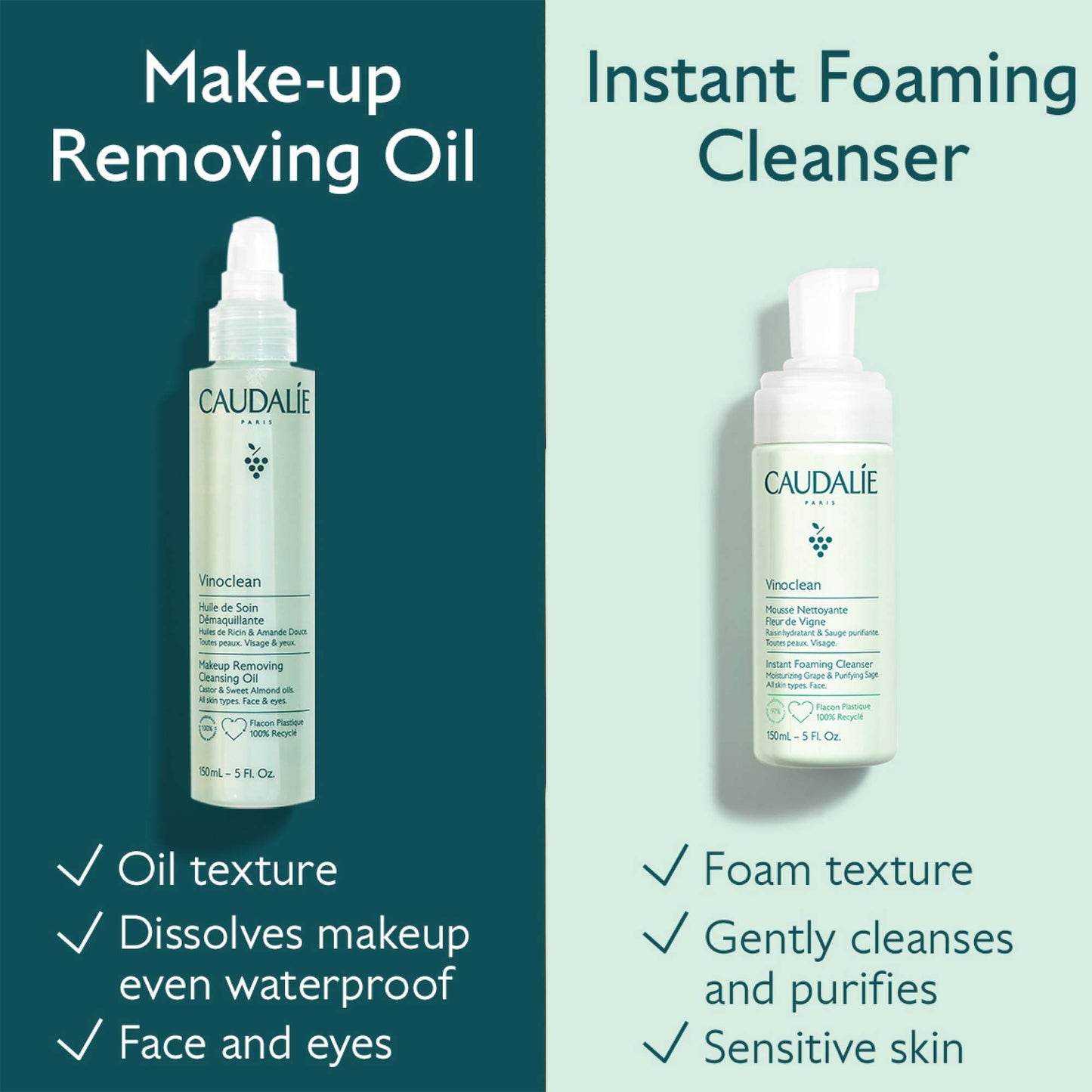 Caudalie Vinoclean Makeup Removing Cleansing Oil 150ml - Additional 4