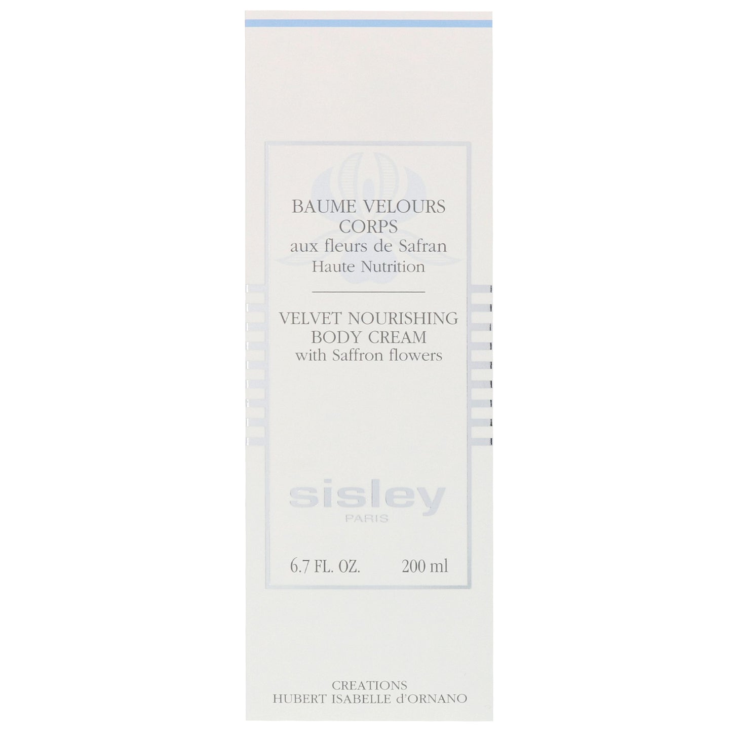 Sisley Velvet Nourishing Body Cream with Saffron Flowers 200ml - Additional 1