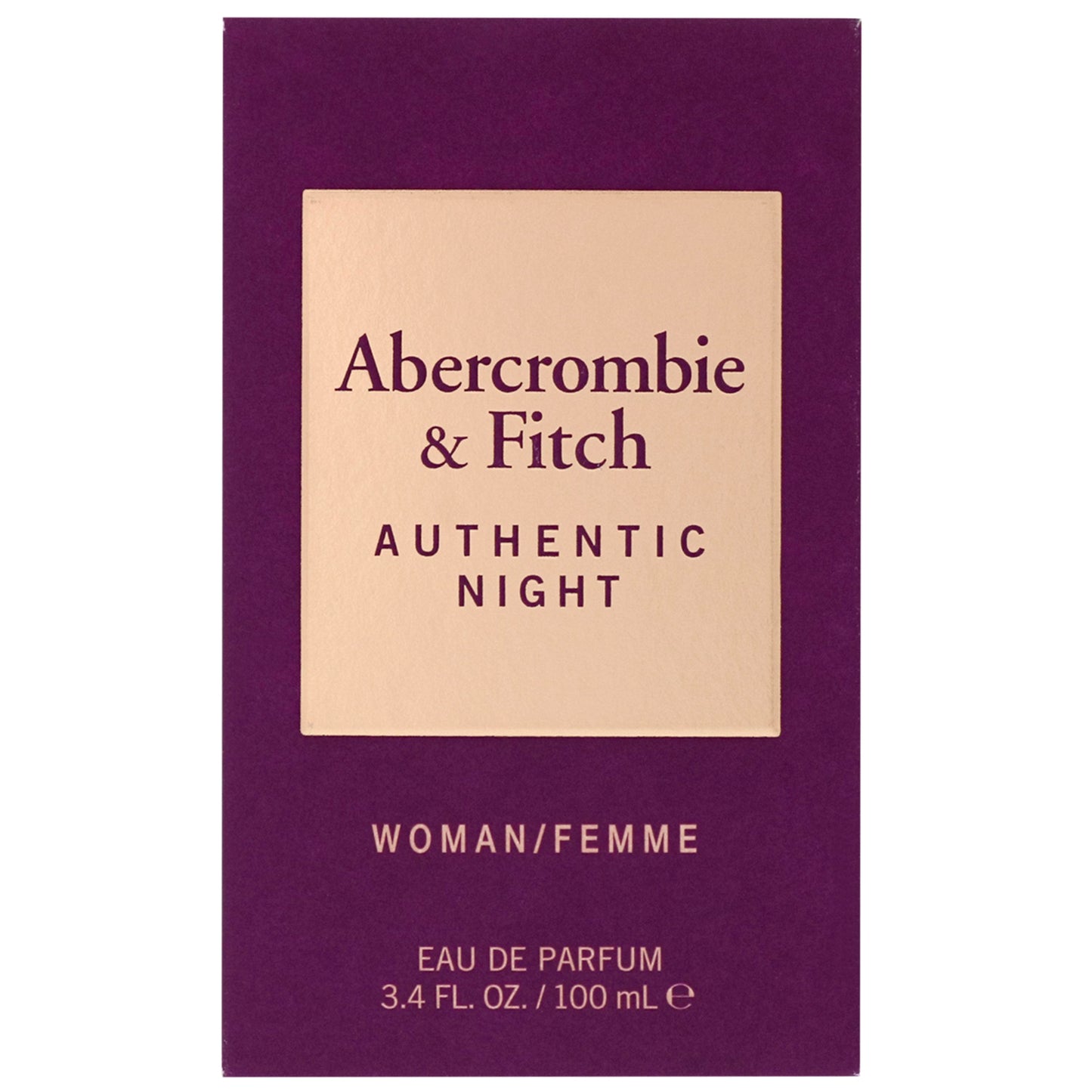Abercrombie & Fitch Authentic Night Woman  Eau de Parfum Spray 100ml - Additional 1