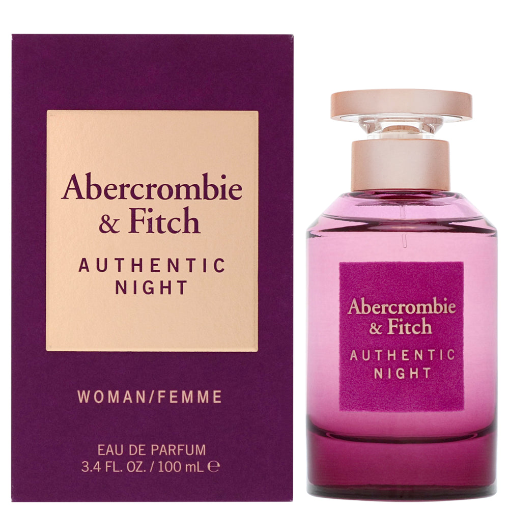 Abercrombie & Fitch Authentic Night Woman  Eau de Parfum Spray 100ml - Additional 2