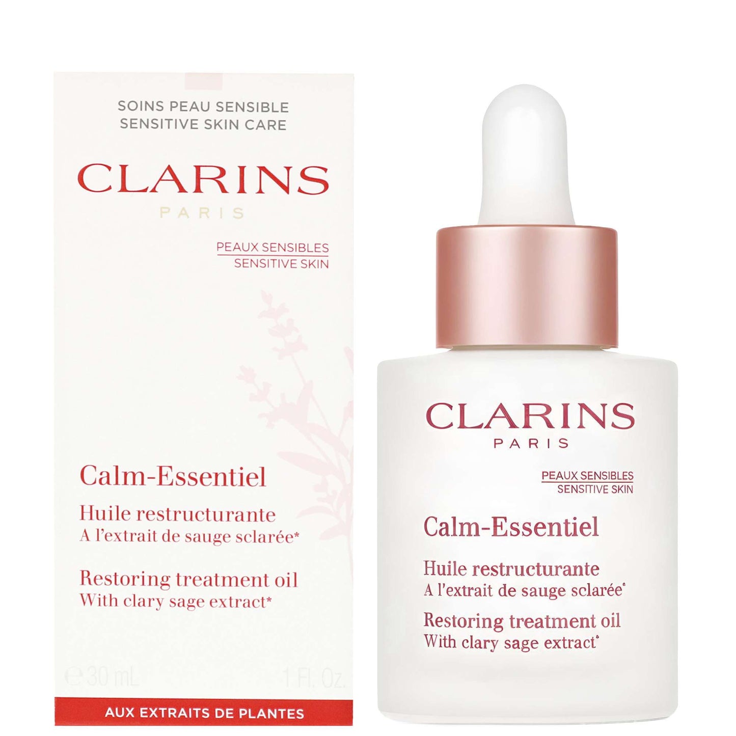 Clarins Calm-Essentiel Restoring Treatment Oil 30ml - Additional 2