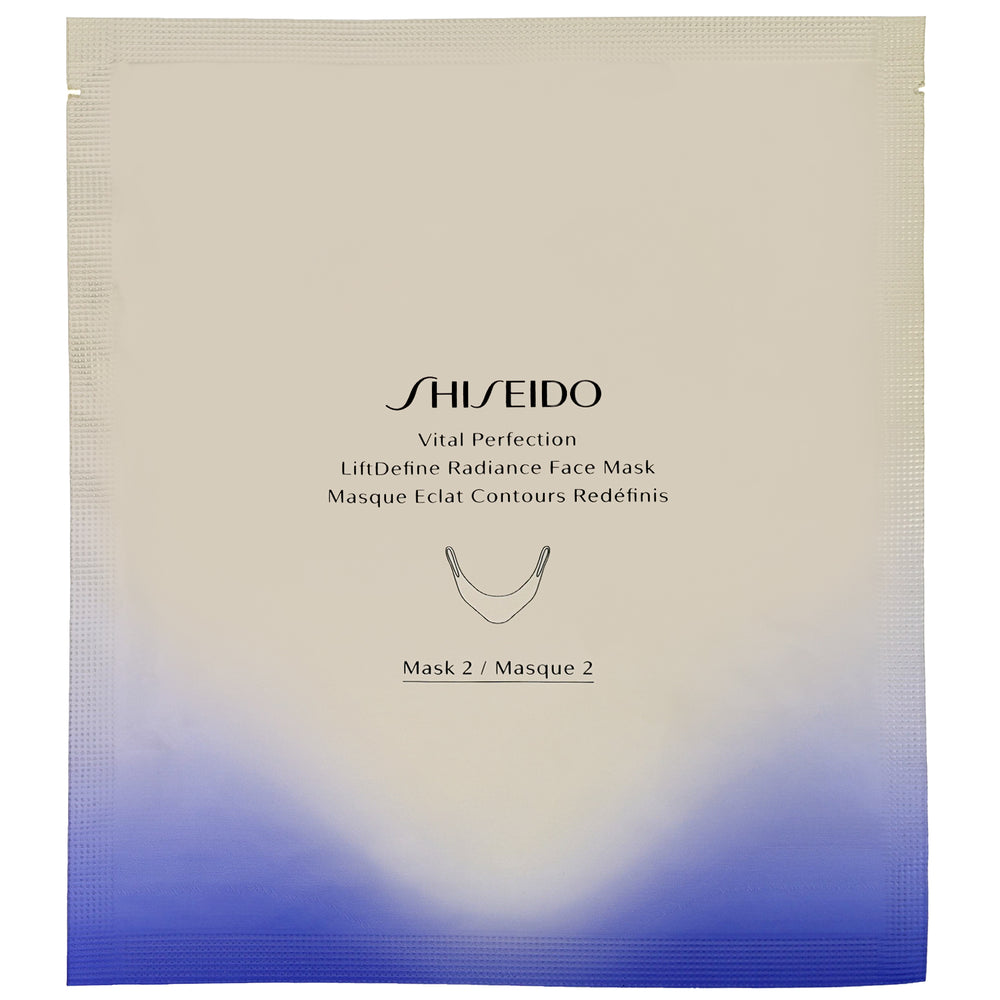 Shiseido Vital Perfection LiftDefine Radiance Face Mask x 6 Sheets - Additional 2