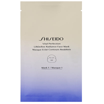 Shiseido Vital Perfection LiftDefine Radiance Face Mask x 6 Sheets - Additional 3