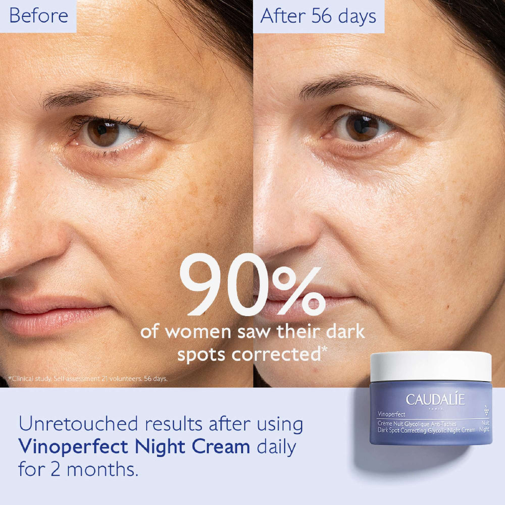 Caudalie Vinoperfect Dark Spot Correcting Glycolic Night Cream 50ml - Additional 1