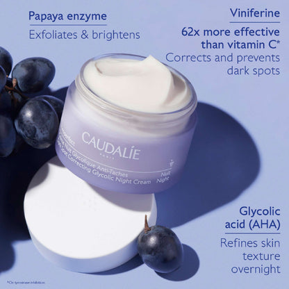 Caudalie Vinoperfect Dark Spot Correcting Glycolic Night Cream 50ml - Additional 3