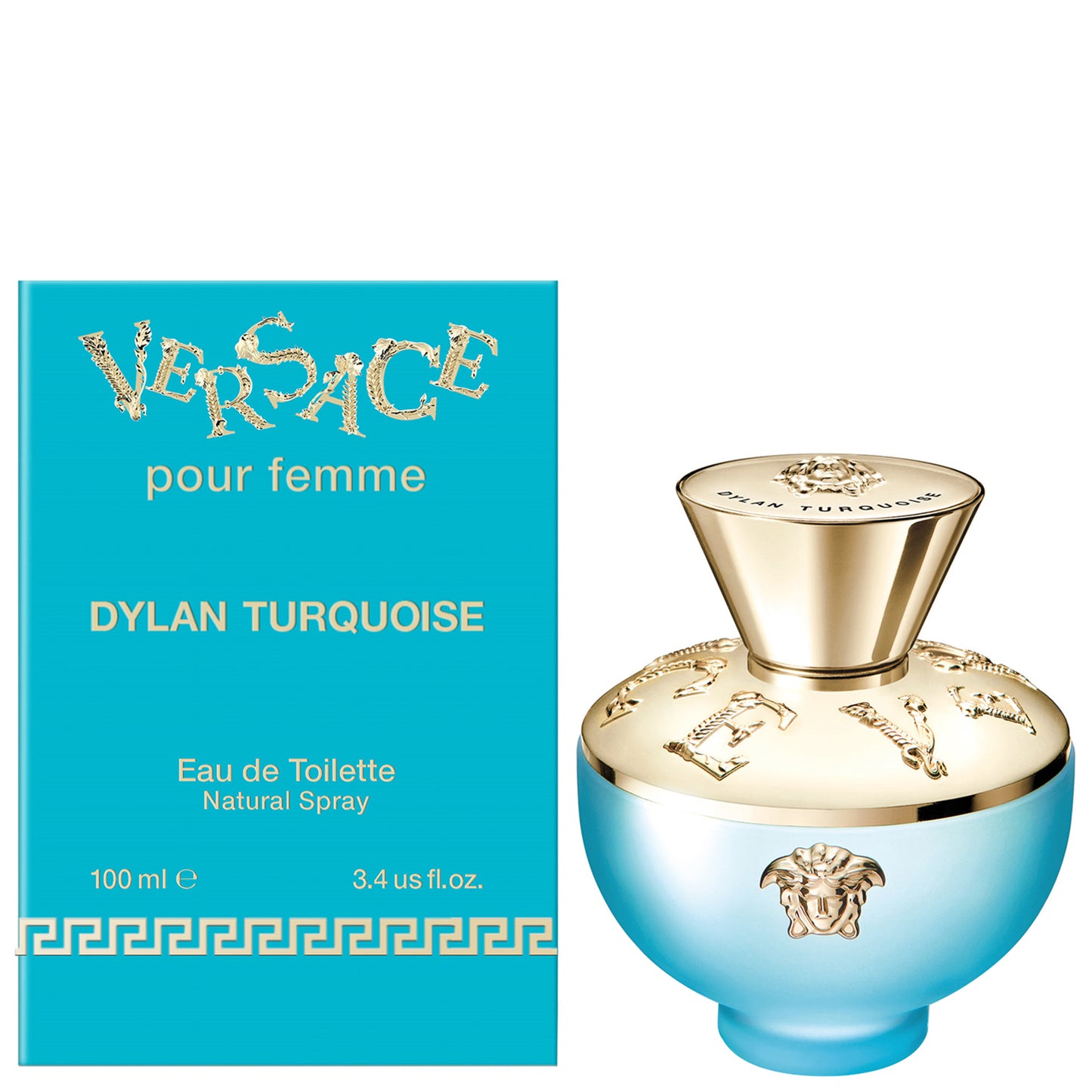 Versace Dylan Turquoise Eau de Toilette Spray 100ml - Additional 2