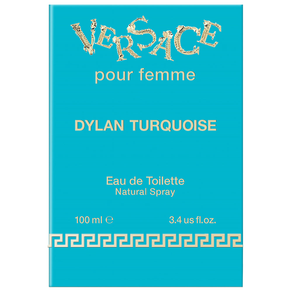 Versace Dylan Turquoise Eau de Toilette Spray 100ml - Additional 1