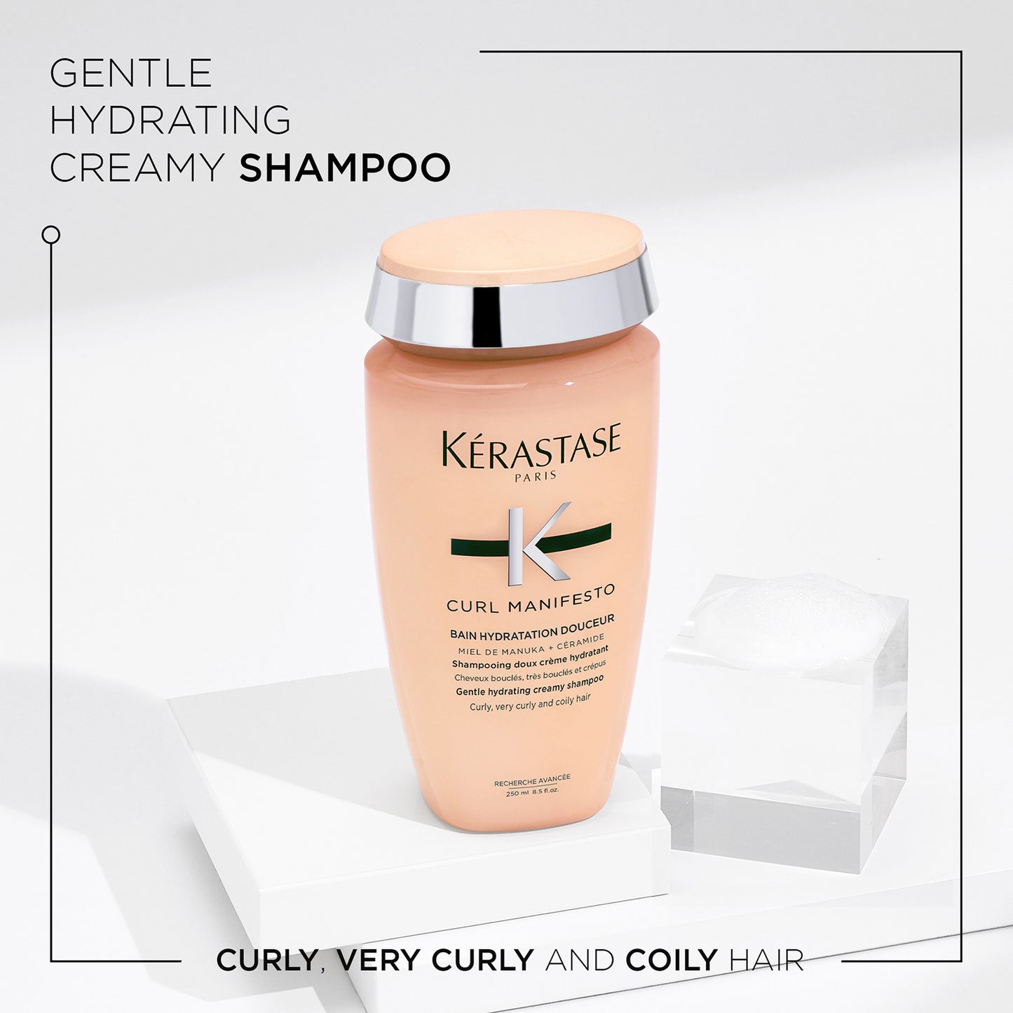 Kérastase Curl Manifesto Bain Hydratation Douceur: Gentle Hydrating Creamy Shampoo System 250ml - Additional 1
