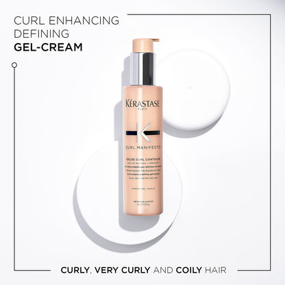 Kérastase Curl Manifesto Gelée Curl Contour: Curl Enhancing Gel-Cream 150ml - Additional 1