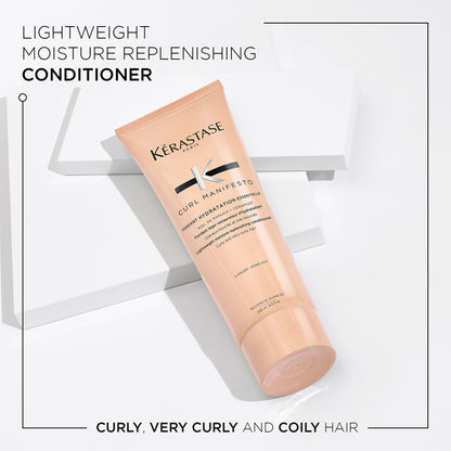 Kérastase Curl Manifesto Fondant Hydratation Essentielle: Lightweight Replenishing Conditioner 250ml - Additional 1