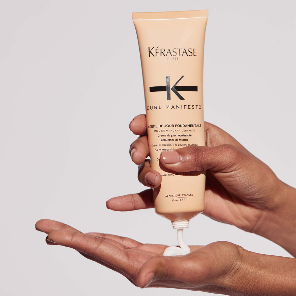 Kérastase Curl Manifesto Crème De Jour Fondamentale: Daily Moisturizing Free-Reducing Leave-In Treatment 150ml - Additional 4