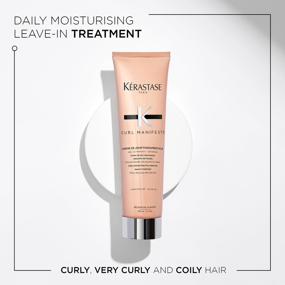 Kérastase Curl Manifesto Crème De Jour Fondamentale: Daily Moisturizing Free-Reducing Leave-In Treatment 150ml - Additional 1