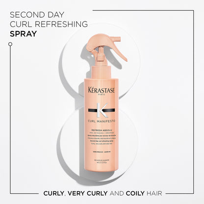 Kérastase Curl Manifesto Refresh Absolu: Curl Refreshing Spray 190ml - Additional 1