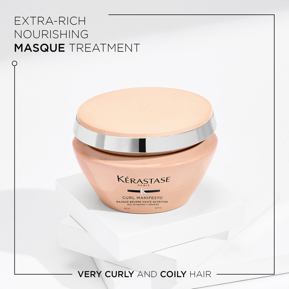 Kérastase Curl Manifesto Masque Beurre Haute Nutrition: Extra-Rich Nourishing Mask 200ml - Additional 1