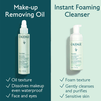 Caudalie Vinoclean Instant Foaming Cleanser 150ml x 2 (Worth £36) - Additional 3
