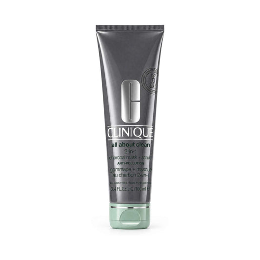 Clinique  All About Clean 2-In-1 Charcoal Mask + Scrub 100ml