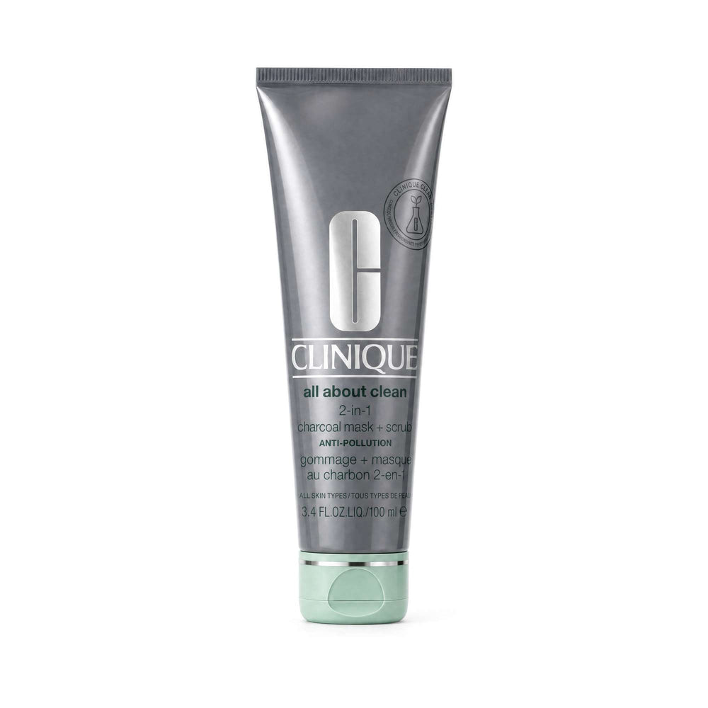 Clinique  All About Clean 2-In-1 Charcoal Mask + Scrub 100ml
