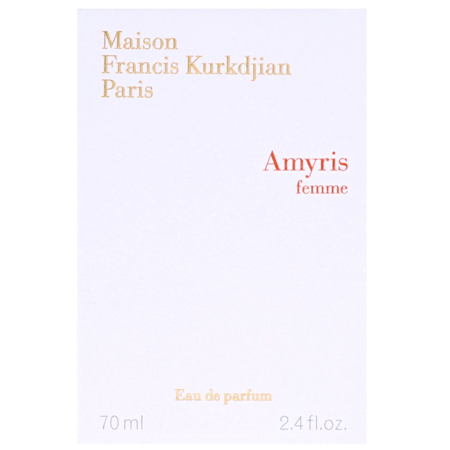 Maison Francis Kurkdjian Amyris Femme Eau de Parfum Spray 70ml - Additional 1