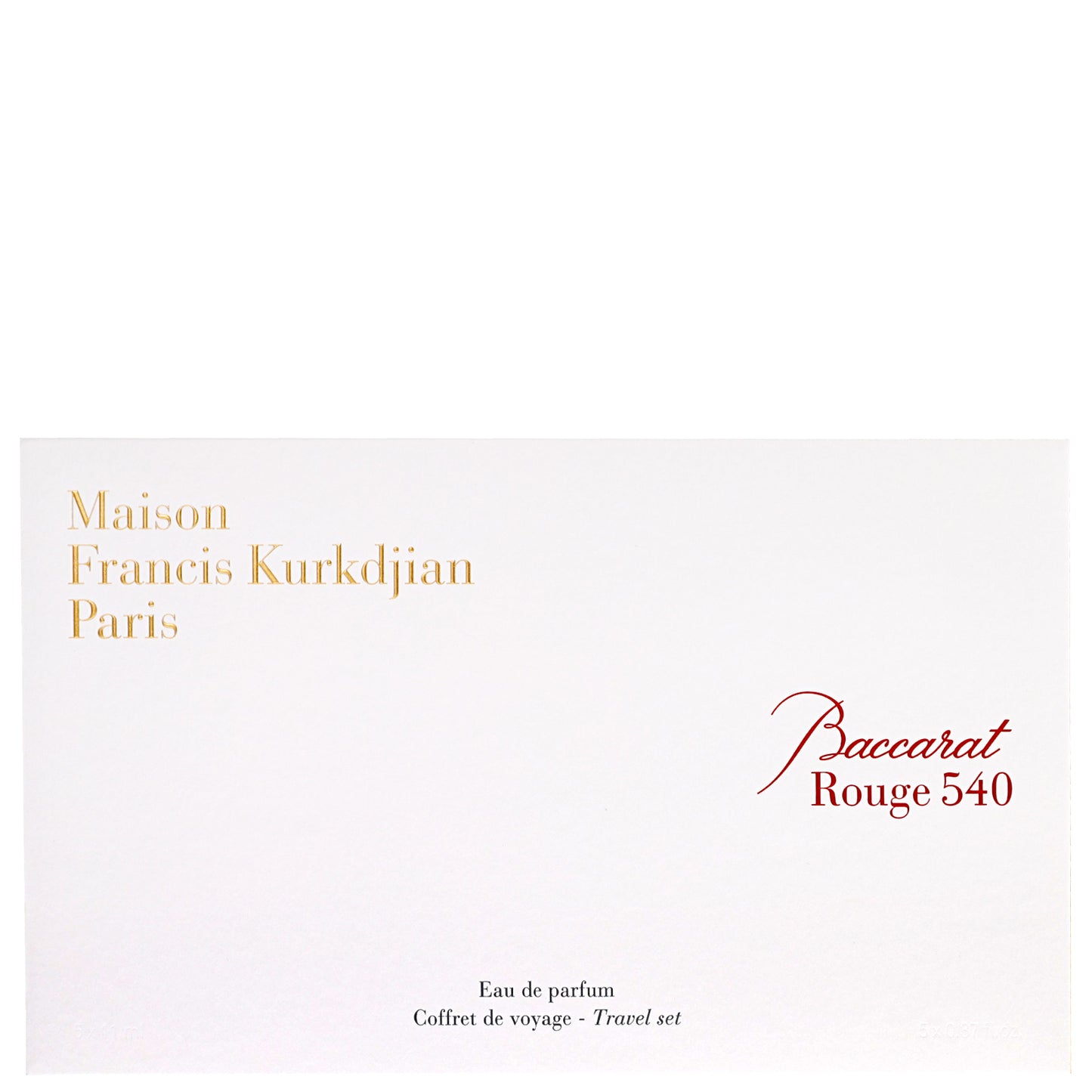 Maison Francis Kurkdjian Baccarat Rouge 540 Eau de Parfum Spray 5 x 11ml - Additional 1