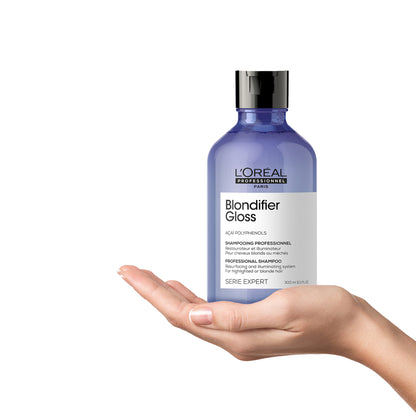 L'Oréal Professionnel SERIE EXPERT Blondifier Gloss Shampoo 300ml - Additional 2