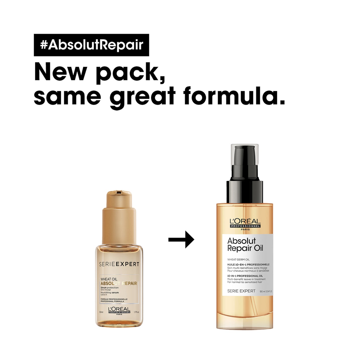L'Oréal Professionnel SERIE EXPERT Multi-Benefit Leave In Oil Treatment 90ml - Additional 1