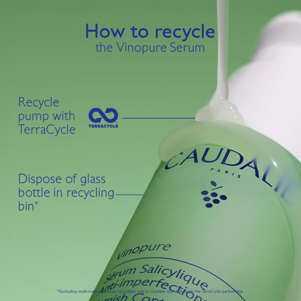 Caudalie Vinopure Natural Salicylic Acid Pore Minimising Serum 30ml - Additional 8