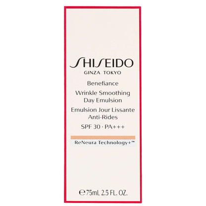 Shiseido  Benefiance: Wrinkle Smoothing Day Emulsion SPF30 75ml / 2.5 fl.oz. - Additional 1