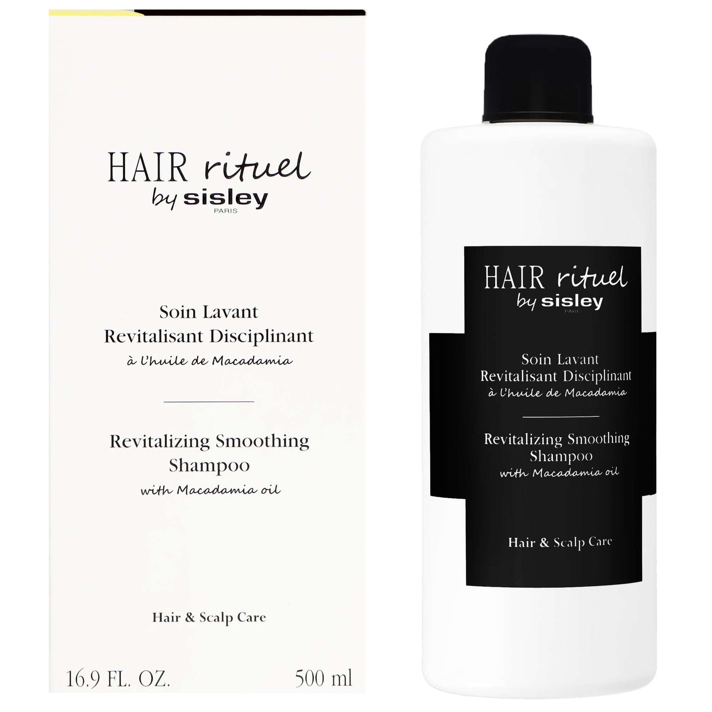 Hair Rituel by Sisley Cleansing & Detangling Revitalizing Smoothing Shampoo With Macadamia Oil 500ml - Additional 2
