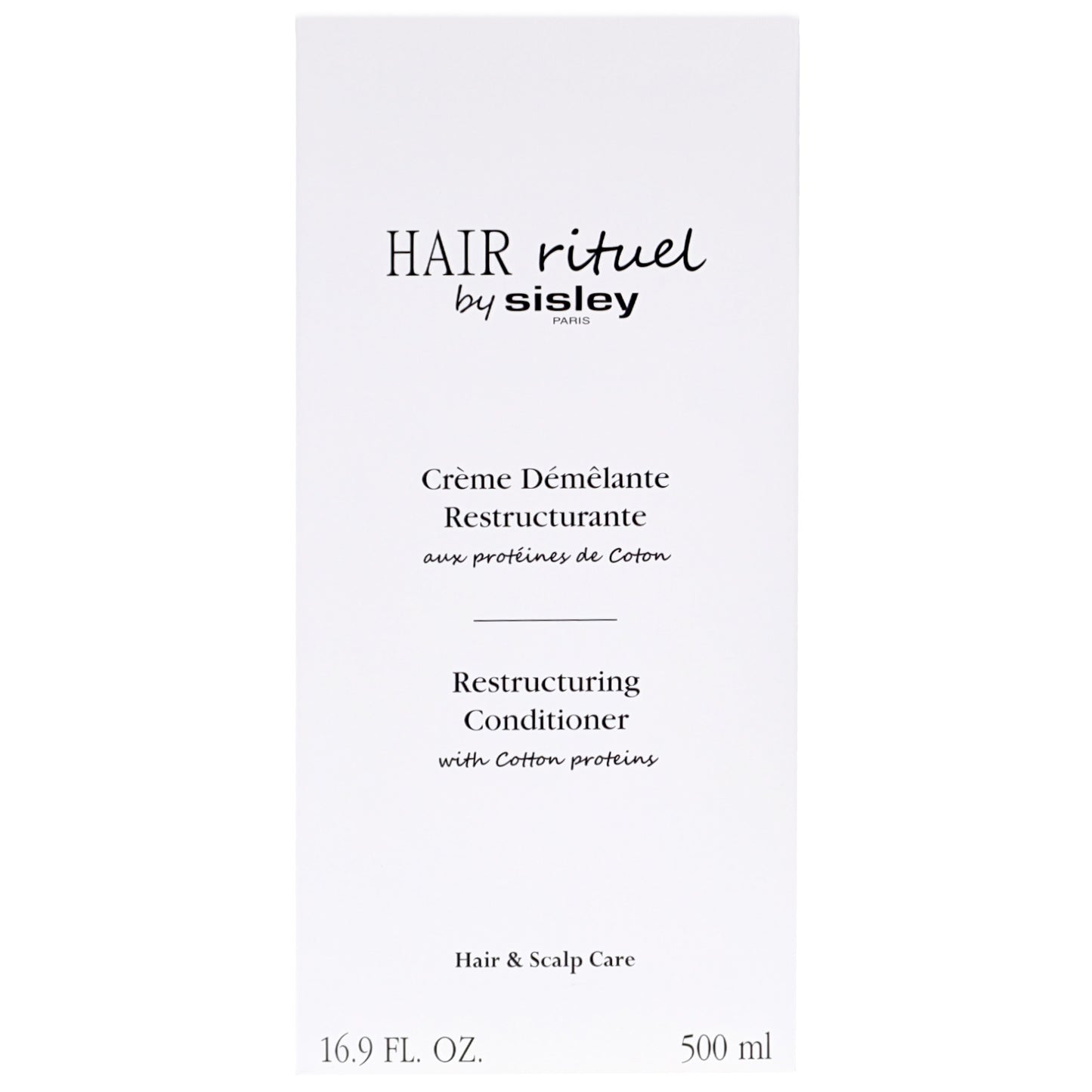 Hair Rituel by Sisley Cleansing & Detangling Reconstructing Conditioner With Cotton Proteins 500ml - Additional 2