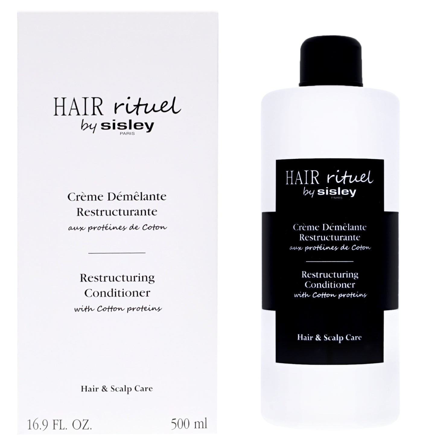 Hair Rituel by Sisley Cleansing & Detangling Reconstructing Conditioner With Cotton Proteins 500ml - Additional 3