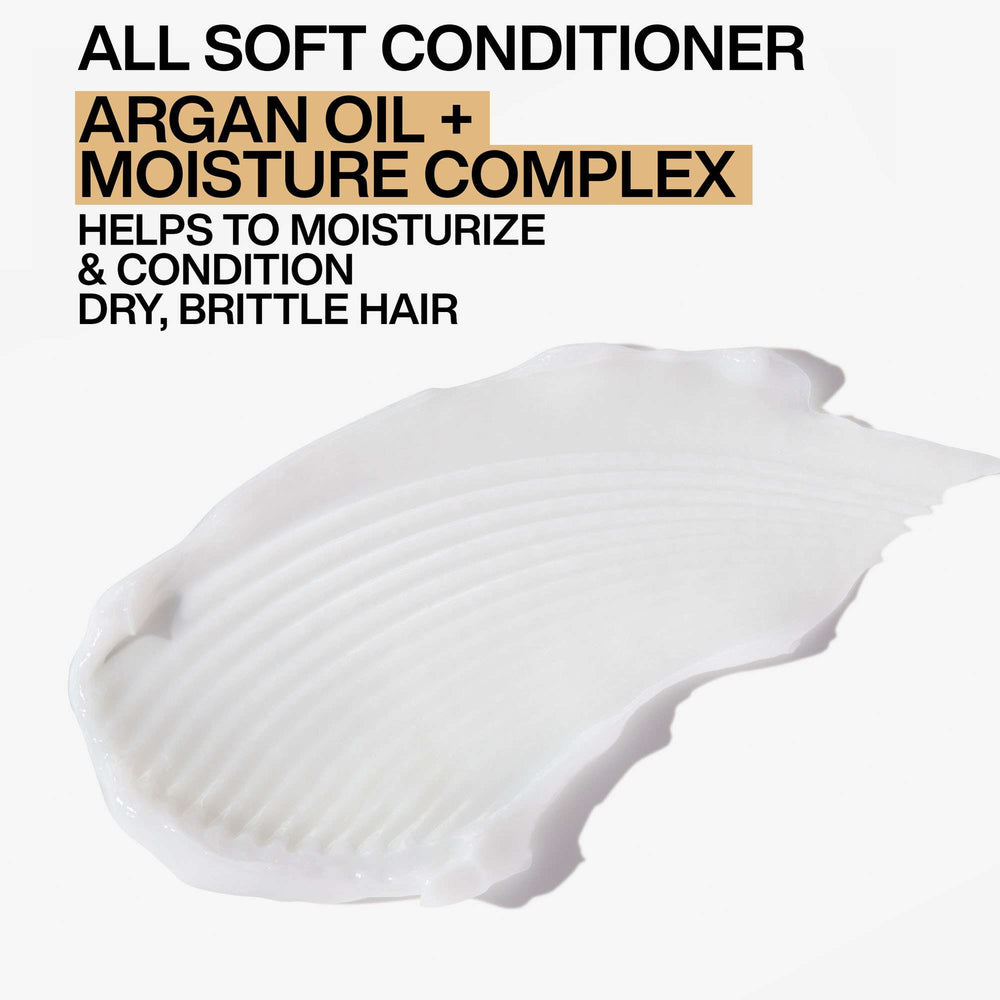 Redken All Soft Conditioner, For Dry Hair, Intense Softness and Shine 300ml - Additional 2