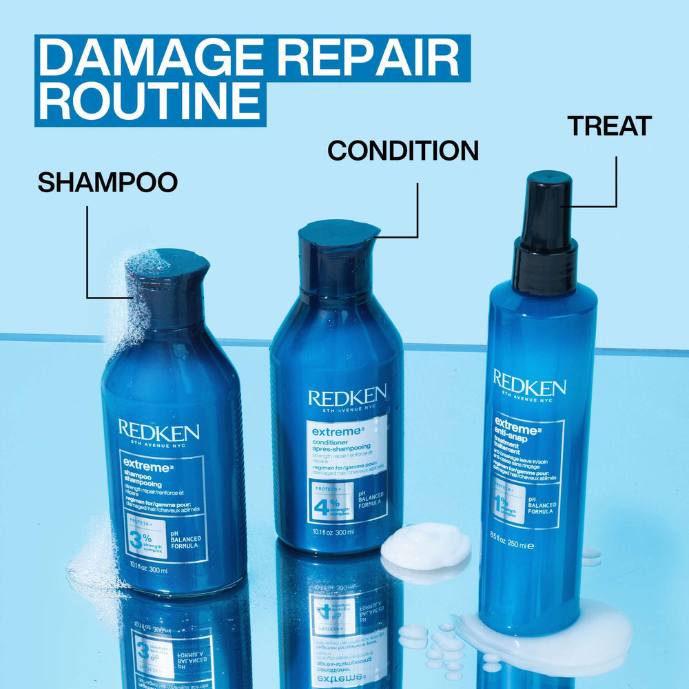 Redken Extreme Anti-Snap Treatment Spray for Damaged Hair, Helps Prevent Breakage 250ml - Additional 3