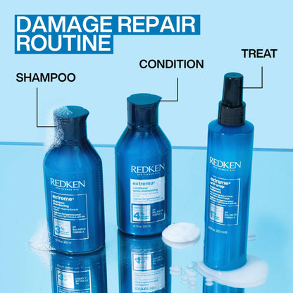 Redken Extreme Anti-Snap Treatment Spray for Damaged Hair, Helps Prevent Breakage 250ml - Additional 3