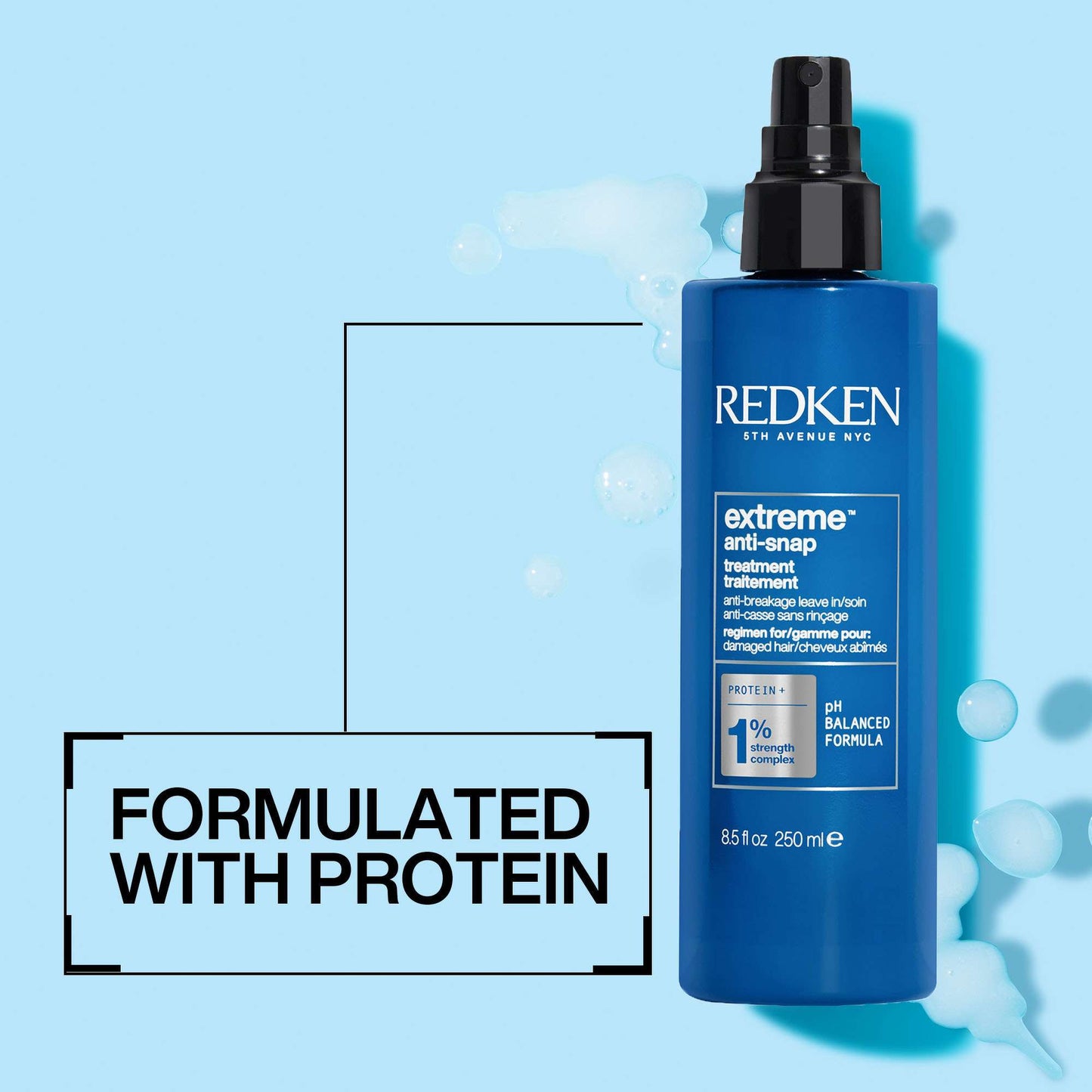Redken Extreme Anti-Snap Treatment Spray for Damaged Hair, Helps Prevent Breakage 250ml - Additional 4