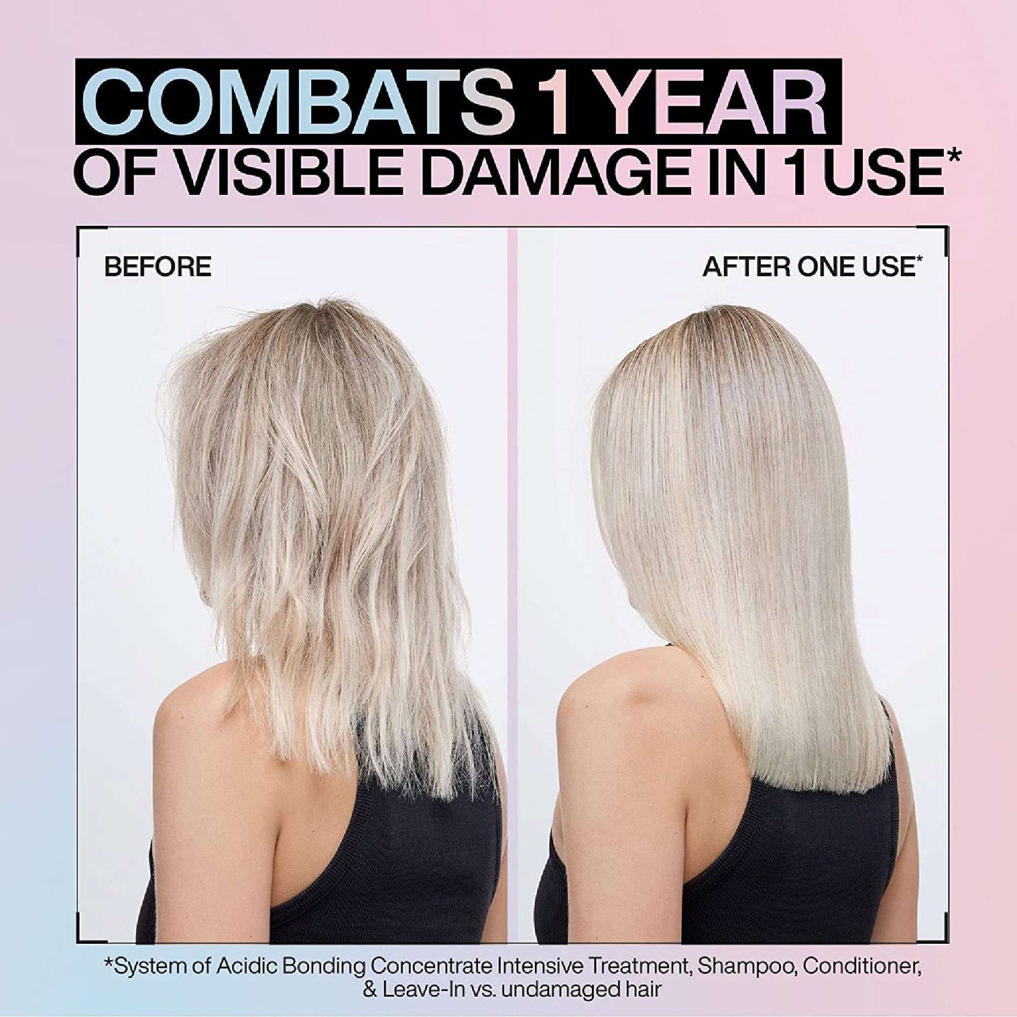 Redken Acidic Bonding Concentrate Conditioner, Bond Repair for Damaged & Colour-Treated Hair 300ml - Additional 2